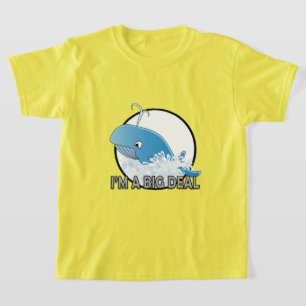 Eu sou um grande negócio - camiseta básica para cr