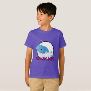 Eu sou um grande negócio - camiseta básica para cr