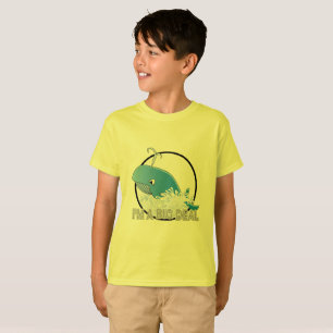 Eu sou um grande negócio - camiseta básica para cr
