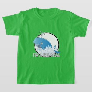 Eu sou um grande negócio - camiseta básica para cr