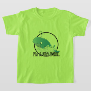 Eu sou um grande negócio - camiseta básica para cr