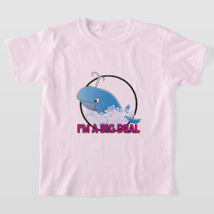 Eu sou um grande negócio - camiseta básica para cr