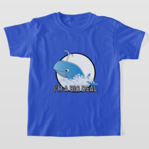 Eu sou um grande negócio - camiseta básica para cr