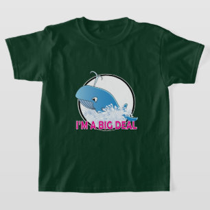Eu sou um grande negócio - camiseta básica para cr