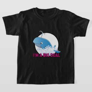 Eu sou um grande negócio - camiseta básica para cr