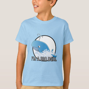 Eu sou um grande negócio - camiseta básica para cr