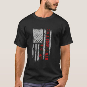 Eu sou um homem simples bebendo Camiseta saxofone 