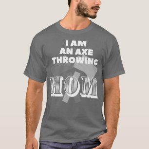Eu sou um machado jogando camisa clássica para a m