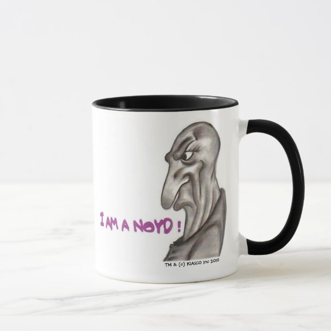EU SOU UM NOYD! Caneca clássica (Direita)