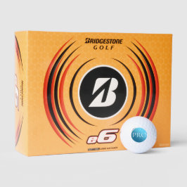 EU SOU UM PRO - Bola de Golfe Azul Personalizada