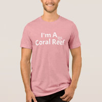 Eu sou um recife de coral, roupa de Halloween preg