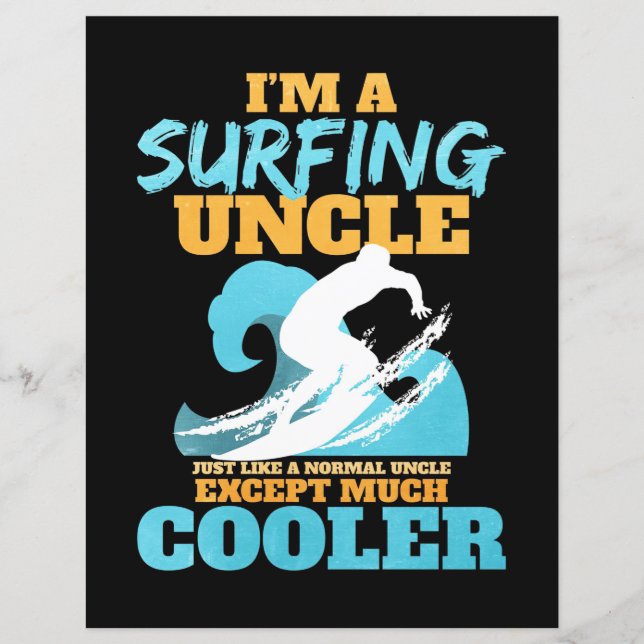 Eu Sou Um Tio De Surfe (Frente)