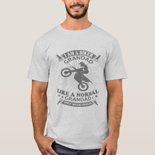 Eu sou uma camisa de camisa do vovô Biker