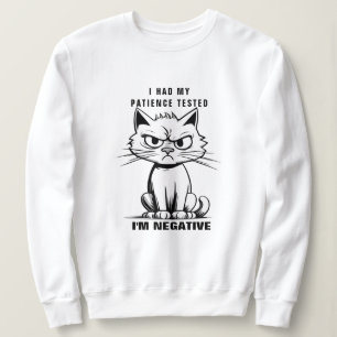 Eu Sou Uma Camisa Negativa, Engraçado Meme Gato