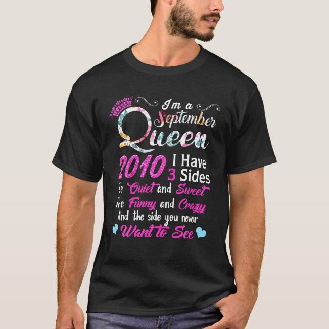 Eu sou uma Camisa Rainha de setembro de 2010 Eu te (Frente)