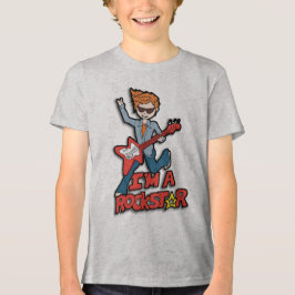 Eu sou uma camiseta de meninos de estrela de fogue