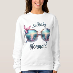 Eu sou uma camiseta de sereia secreta