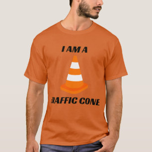 Eu Sou Uma Camiseta Diversão De Cone De Trânsito