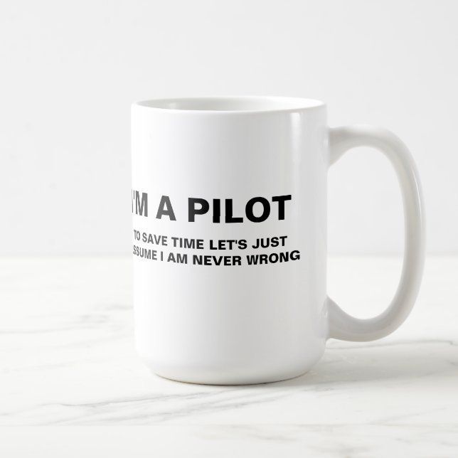 Eu sou UMA CANECA de CAFÉ PILOTO (Direita)