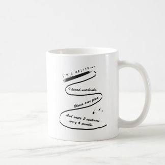 Eu sou uma caneca do presente 11oz dos escritores