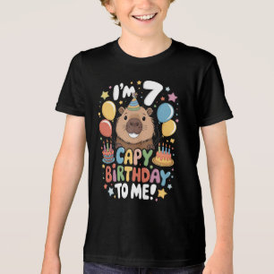 Eu Sou Uma Capivara De 7 Anos De Idade Aniversário
