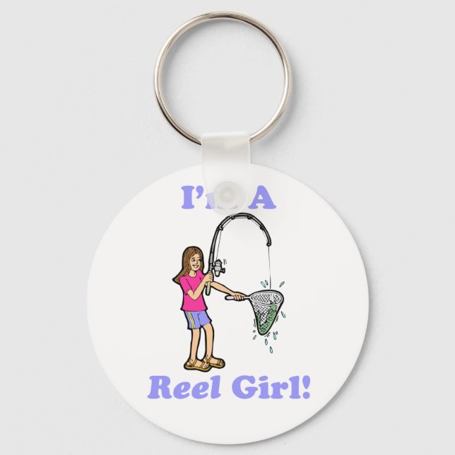 Eu sou uma Chaveiro da Reel Girl (Frente)