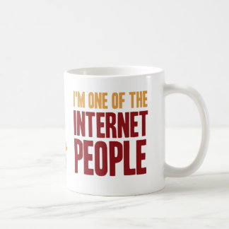 Eu sou uma das pessoas da caneca do Internet