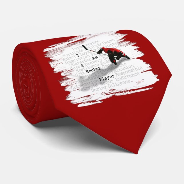 Eu Sou Uma Gravata De Jogador De Hóquei (Rolled)
