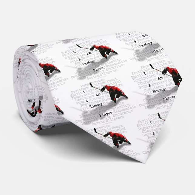 Eu Sou Uma Gravata De Jogador De Hóquei (Rolled)