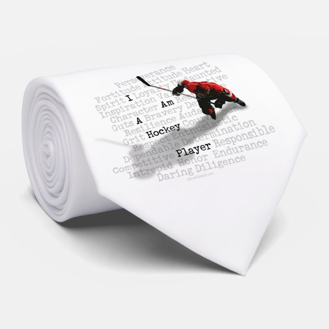 Eu sou uma gravata de jogador de hóquei (luz) (Rolled)