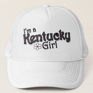 Eu sou uma menina de Kentucky, boné de beisebol
