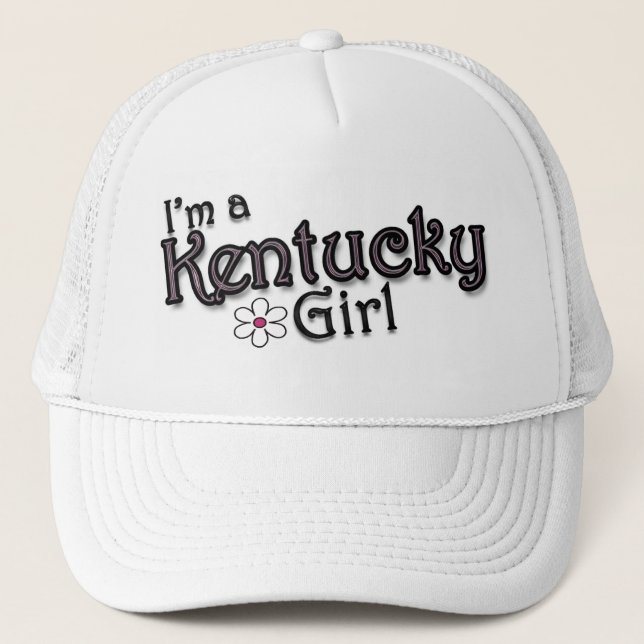 Eu sou uma menina de Kentucky, boné de beisebol (Frente)