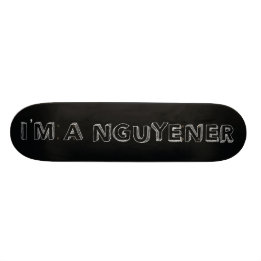 Eu sou uma plataforma do skate de NGUYENER