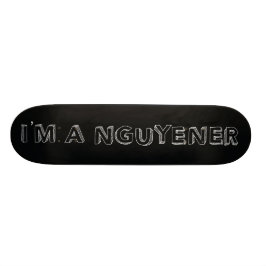 Eu sou uma plataforma do skate de NGUYENER