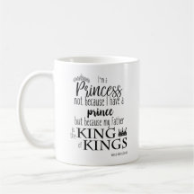 Eu sou uma princesa Caneca