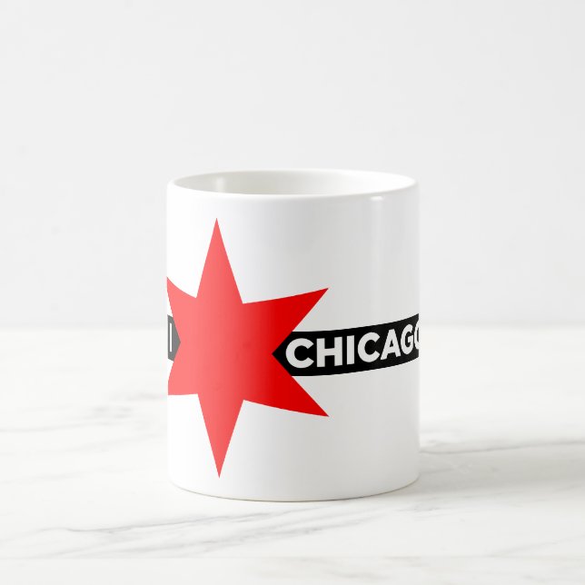 Eu Star a caneca de café de Chicago (Centro)