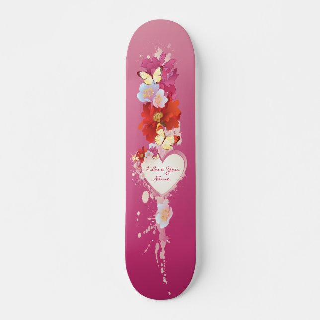 Eu Te Amo 5 skateboard (Frente)