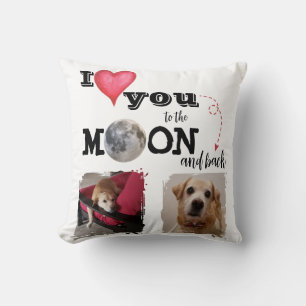 Eu Te Amo Até a Lua Almofada Decorativa