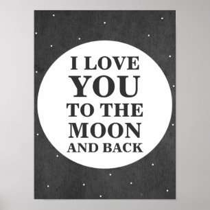Eu Te Amo Até a Lua e de Volta Poster