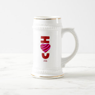 Eu Te Amo Caneca de cerveja Mug