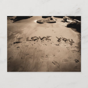 EU TE AMO Cartão