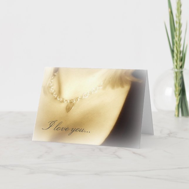 Eu te amo cartão - romance/cartão dos namorados (Frente)
