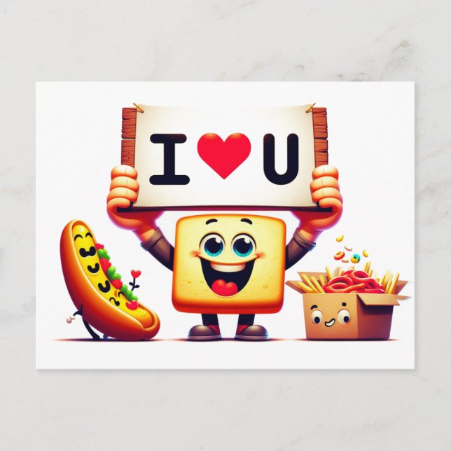 Eu Te Amo Cartões (Frente)