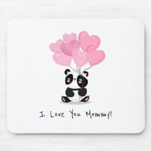 Eu Te Amo Dia de as mães De Mamãe Mouse Pad