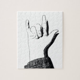 Eu te amo em ASL - quebra-cabeça