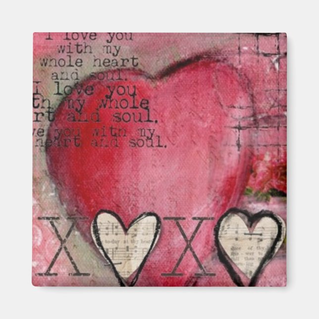 Eu te amo imã (Frente)