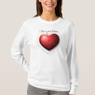 Eu te amo mãe, camisa