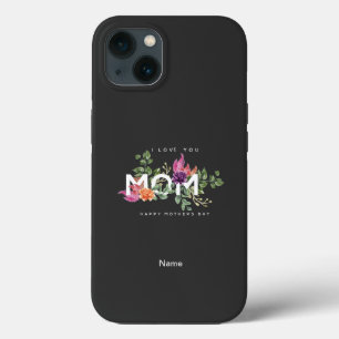Eu Te Amo Mãe Design Floral
