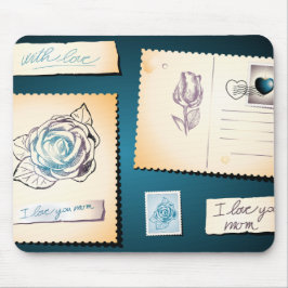 Eu te amo mãe, mousepad