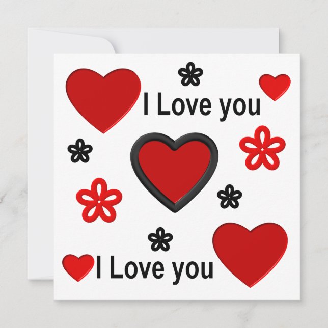 Eu te amo...mais do que qualquer palavra pode dize (Frente)